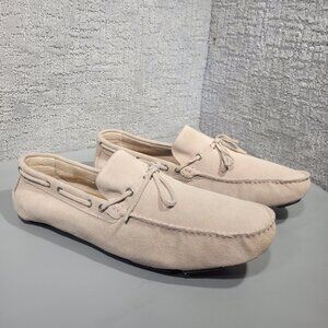 Mercanti Fiorentini Men's Size 13M Pink Suede Moccasins Casual Loafer Shoes